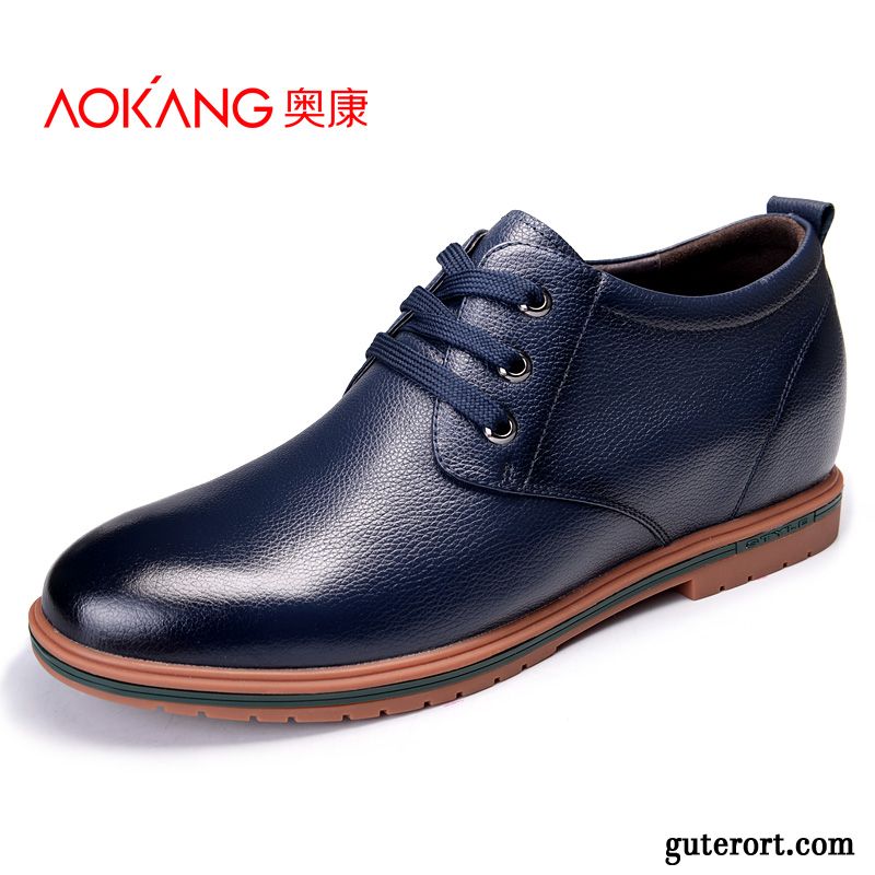 Schuhe Online Sale, Leder Schuhe Herren Braun Lederschuhe Scharlachrot